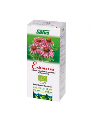 Image de Echinacea Bio - jus de plante fraîche 200 ml – Salus depuis Achetez les produits Salus à l'herboristerie Louis