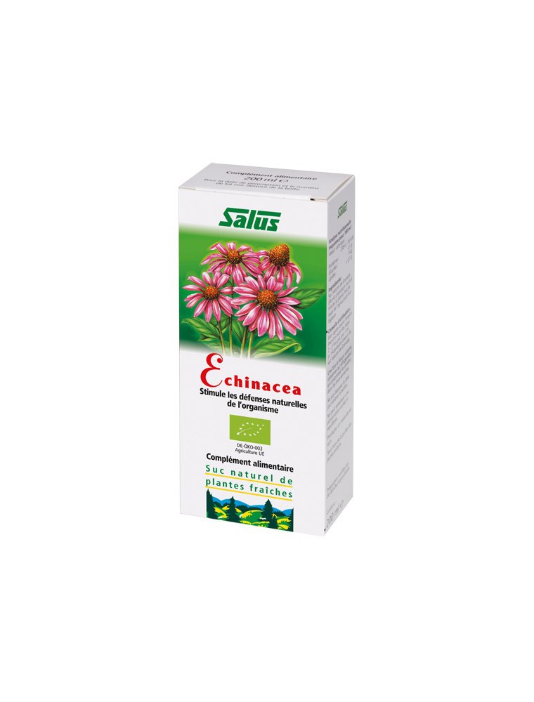 Image principale de la modale pour Echinacea Bio - jus de plante fraîche 200 ml – Salus