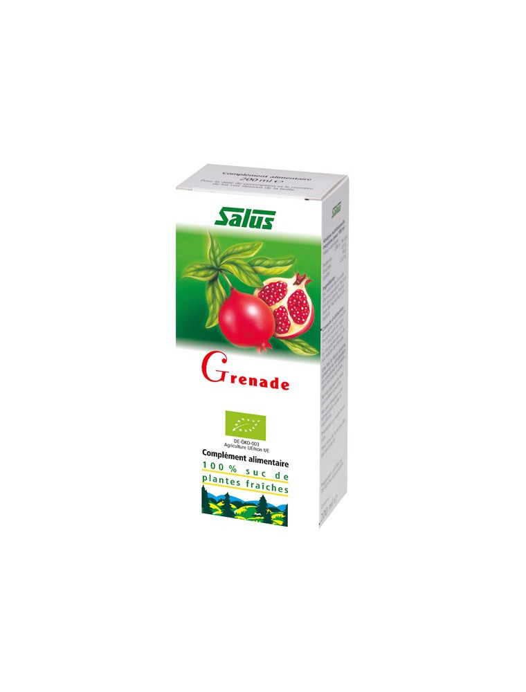 Image principale de la modale pour Grenade Bio - jus de plante fraîche 200 ml – Salus