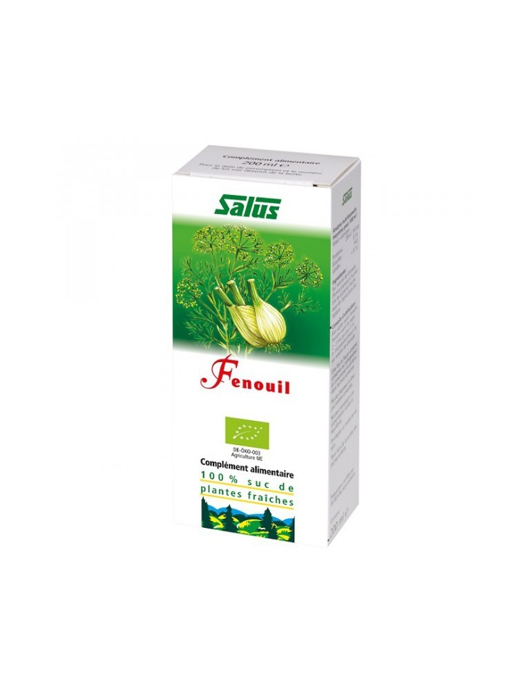 Image principale de la modale pour Fenouil Bio - jus de plante fraîche 200 ml – Salus