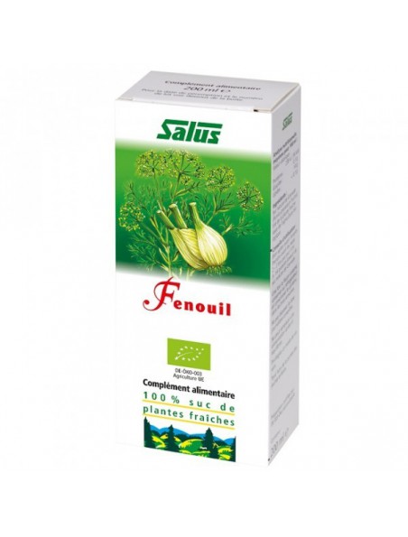 Image principale de Fenouil Bio - jus de plante fraîche 200 ml – Salus