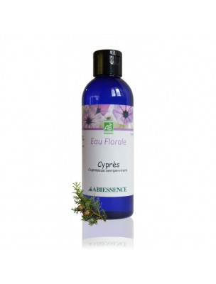 Image de Cyprès Bio - Hydrolat (eau florale) 200 ml - Abiessence via Acheter Hélichryse (Immortelle) Bio - Hydrolat (eau florale) 200 ml -