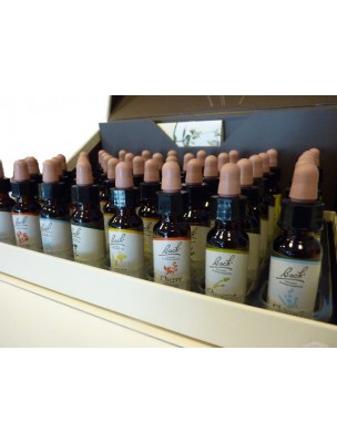 Image de Coffret 38 fleurs de Bach + 2 rescue en 10ml - Edition spéciale - Bach Original depuis Rescue de Bach : remède d'urgence pour apaiser les tensions
