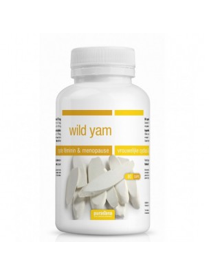 Image de Yam - Menopause 80 capsules - Purasana depuis Plants balance your hormonal system (4)