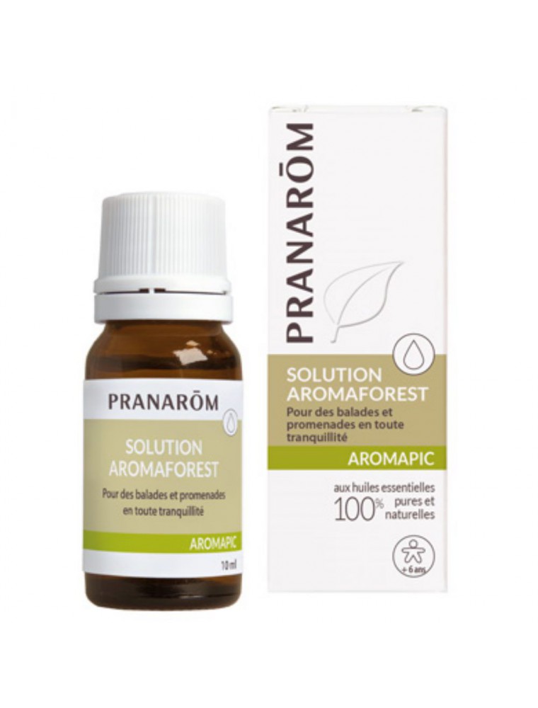 Aromaforest Lotion anti-tiques - Pour des ballades en toute tranquilité 10 ml - Pranarôm Aromaforest Lotion anti-tiques - Pour des ballades en toute tranquilité 10 ml - Pranarôm