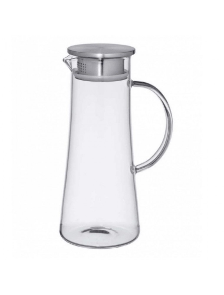 Carafe à Thé glacé 1,2 litre avec Filtre en Acier inoxydable Carafe à Thé glacé 1,2 litre avec Filtre en Acier inoxydable