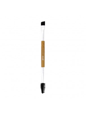 Image de Duo 712 Bamboo Eyebrow Brush - Makeup Accessory Zao Make-up depuis Natural accessories for organic makeup