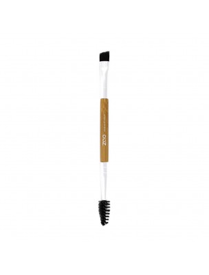 Image de Pinceau Bambou Sourcils Duo 712 - Accessoire Maquillage - Zao Make-up depuis Accessoires de phytothérapie et herboristerie