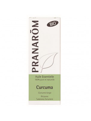 Curcuma (Safran de l'Inde) Bio - Huile essentielle de Curcuma longa 10 ml - Pranarôm