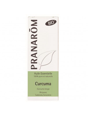 Image de Curcuma (Safran de l'Inde) Bio - Huile essentielle de Curcuma longa 10 ml - Pranarôm depuis louis-herboristerie