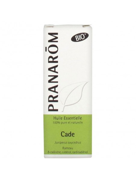 Achetez Cade Bio - Huile essentielle de Juniperus oxycedrus 5 ml - Pranarôm à l'herboristerie Louis Image principale de Cade Bio - Huile essentielle de Juniperus oxycedrus 5 ml - Pranarôm