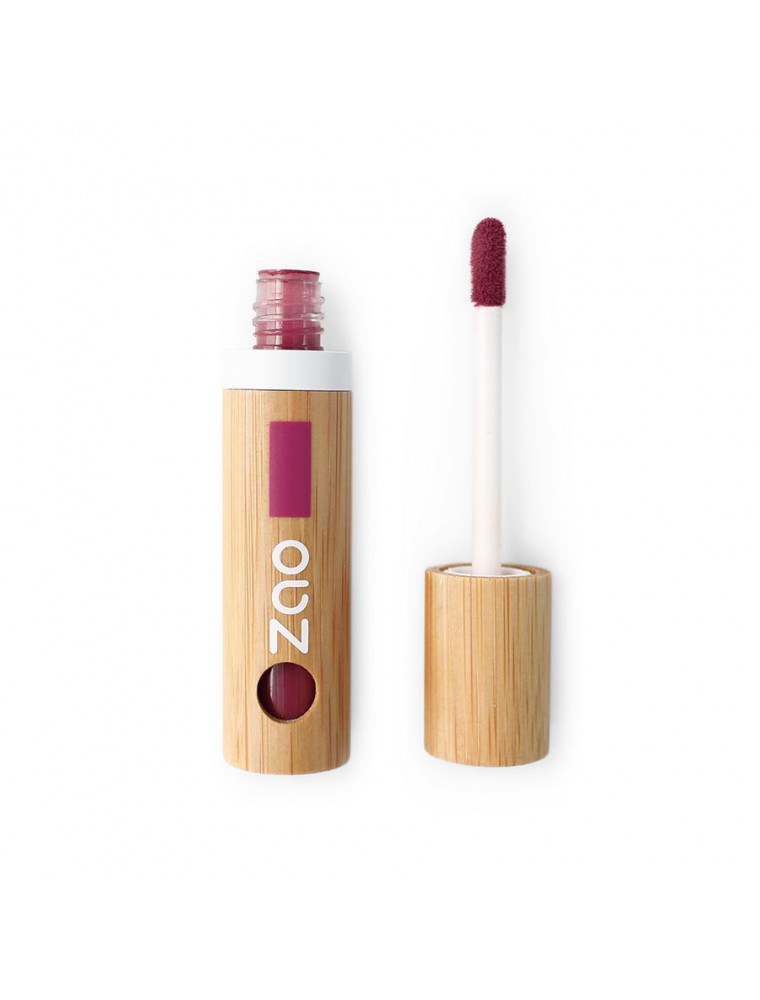 Image principale de la modale pour Vernis à lèvres Bio - Lie de vin 031 3,8 ml - Zao Make-up