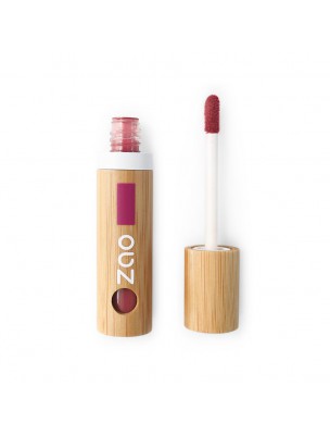 Image de Organic Lip Polish - Cherry Red 036 3,8 ml - Zao Make-up via Buy Organic Eye Liner Brush - Electric Blue 072 3,8 ml - Zao