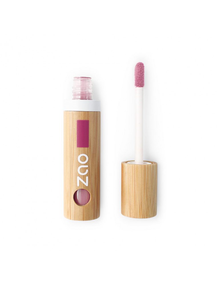 Image principale de la modale pour Vernis à lèvres Bio - Bois de rose 037 3,8 ml - Zao Make-up
