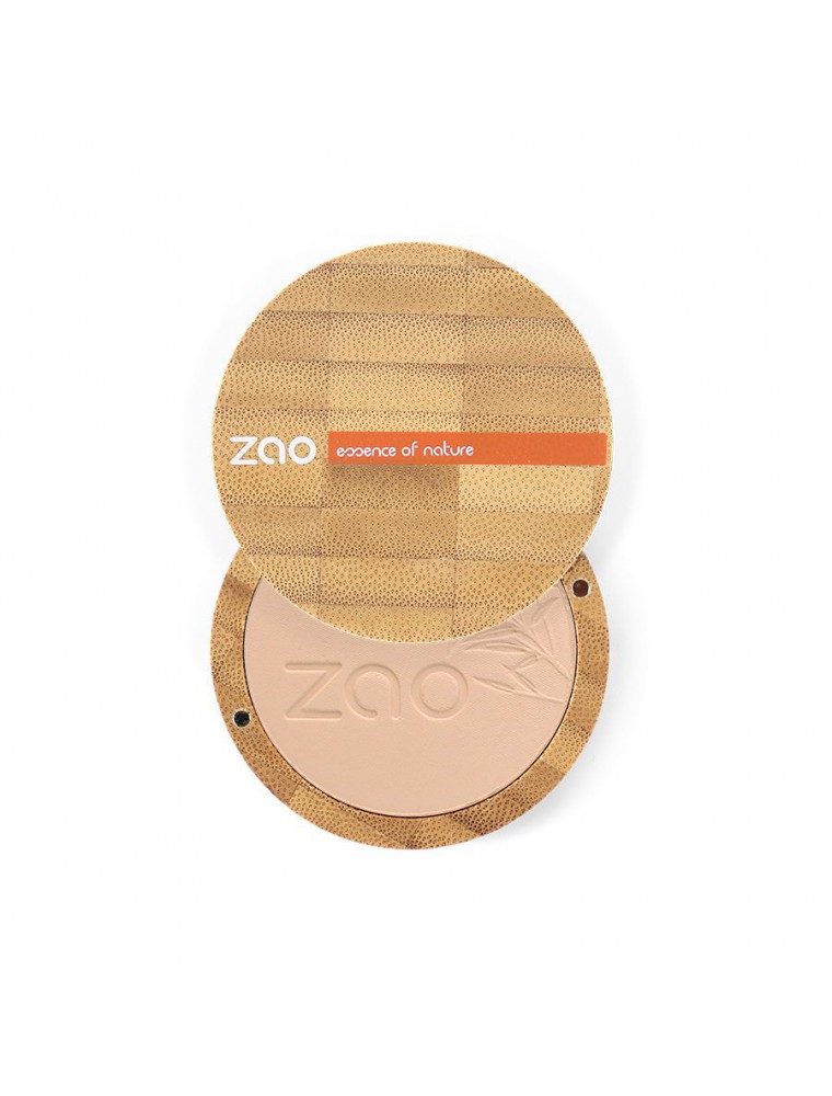 Image principale de la modale pour Poudre Compacte Bio - Beige orangé 302 9 grammes - Zao Make-up