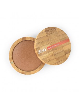 Image de Organic Mineral Clay - Golden Bronze 343 15 grams - Zao Make-up depuis Organic blushes and illuminators and their refills