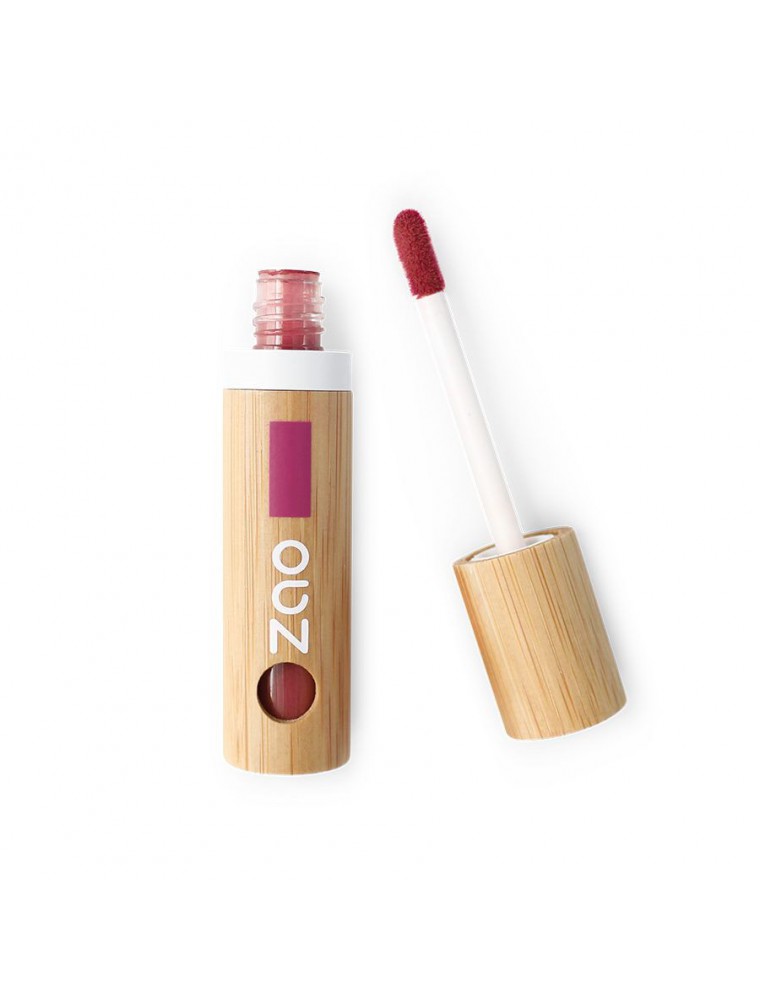 Image principale de la modale pour Encre à lèvres Bio - Rouge tango 440 3,8 ml - Zao Make-up