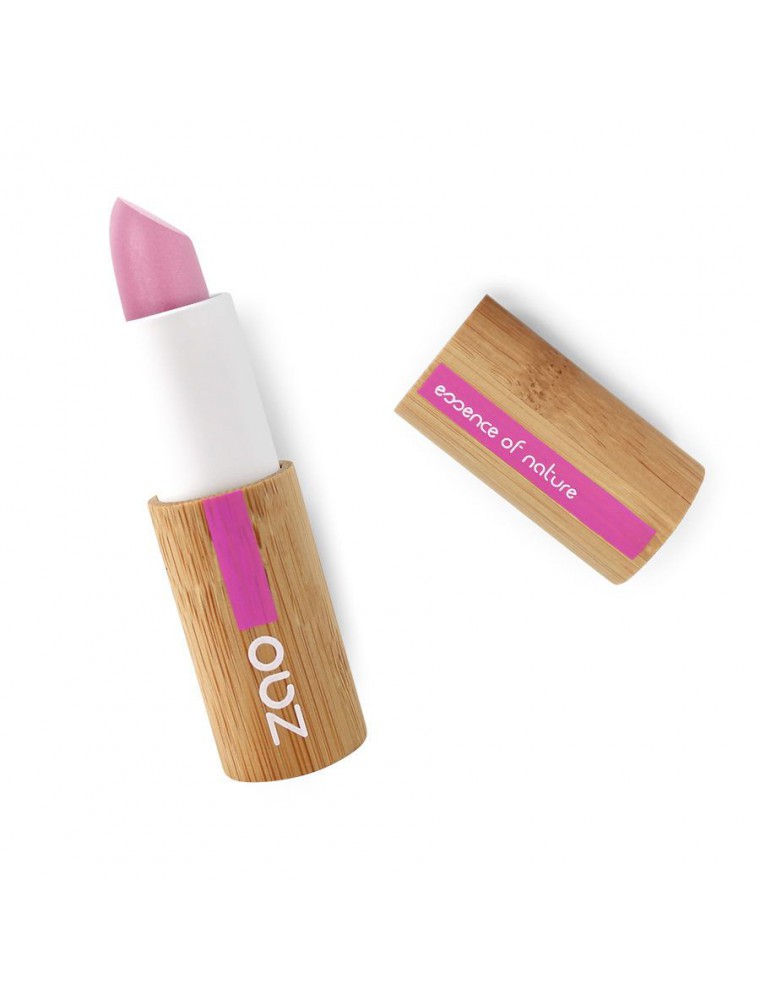 Image principale de la modale pour Rouge à lèvres Mat Bio - Rose bonbon 461 3,5 grammes - Zao Make-up