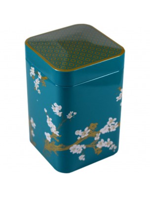 Image de Boîte à thé Cerisier Turquoise pour 100 g de thé depuis Thés et eaux de fruits naturels | Produits de phytothérapie