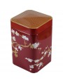 Image de Red Cherry tea canister for 100 g of tea via Buy Au coin du feu - Chestnut Oolong Tea 100g - The Other