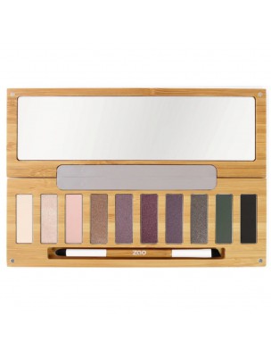 Image de Clin d'oeil n°1 Bio - Palette of 10 eye shadows Zao Make-up depuis Organic eye makeup and refills