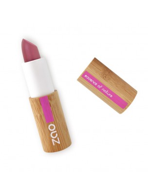 Image de Cocoon Organic Lipstick - London 411 3.5 grams - Wild Ferns Zao Make-up depuis Organic makeup to combine beauty and natural care