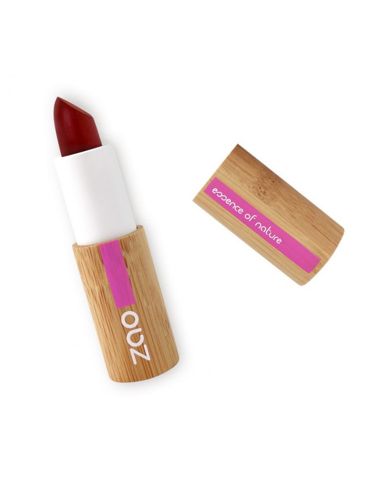 Image principale de la modale pour Rouge à lèvres Cocoon Bio - Bordeaux 413 3,5 grammes - Zao Make-up