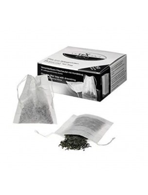 Image de Filtres à Thé refermables 50 filtres en papier depuis Accessoires pour le thé - Dégustez votre infusion préférée