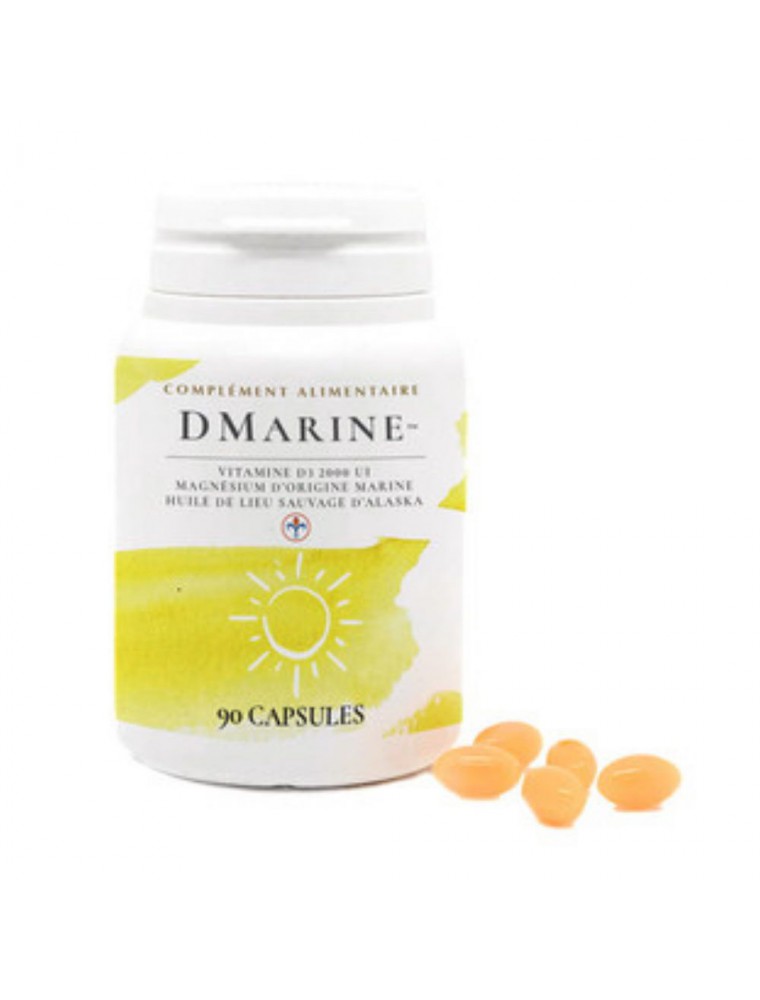 Image principale de la modale pour Dmarine - Ossature et Immunité 90 capsules - Nutrilys