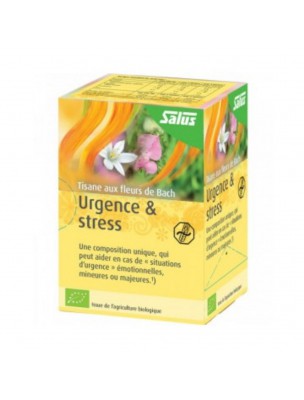 Image de Emergency and Stress Organic - Herbal tea with flowers of Bach 15 tea bags - Salus depuis Buy the products Salus at the herbalist's shop Louis