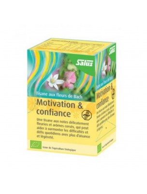 Image de Motivation et Confiance Bio - Tisane aux Fleurs de Bach 15 sachets - Salus depuis Résultats de recherche pour "Mélisse Bio - S"