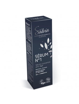Image de Serum n°1 Bio - Concentrated Anti-ageing Serum 10 ml Salvia depuis Synergies of cosmetic essential oils