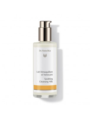 Image de Lait Démaquillant et Nettoyant - Soin du visage 145 ml - Dr Hauschka via Luffa - Disques d'Eponge - Lot de 5 Eco-Conseils