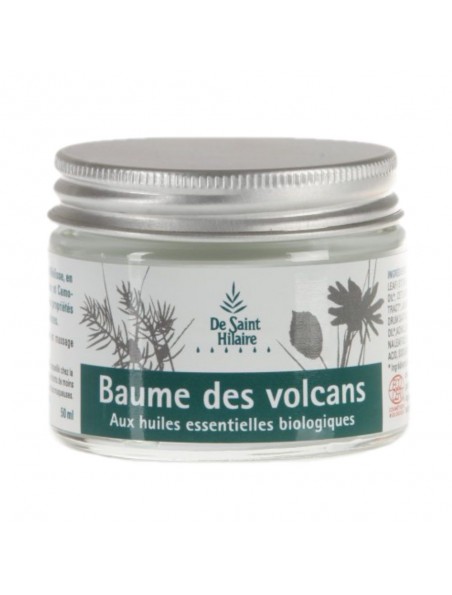 Baume des Volcans Bio - Articulations 50 ml - De Saint-Hilaire Baume des Volcans Bio - Articulations 50 ml - De Saint-Hilaire