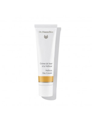 Image de Crème de Jour à la Mélisse - Soin du visage 30 ml - Dr Hauschka depuis Huile d'Hélichryse Bio Herbiolys - Apaisante 30 ml