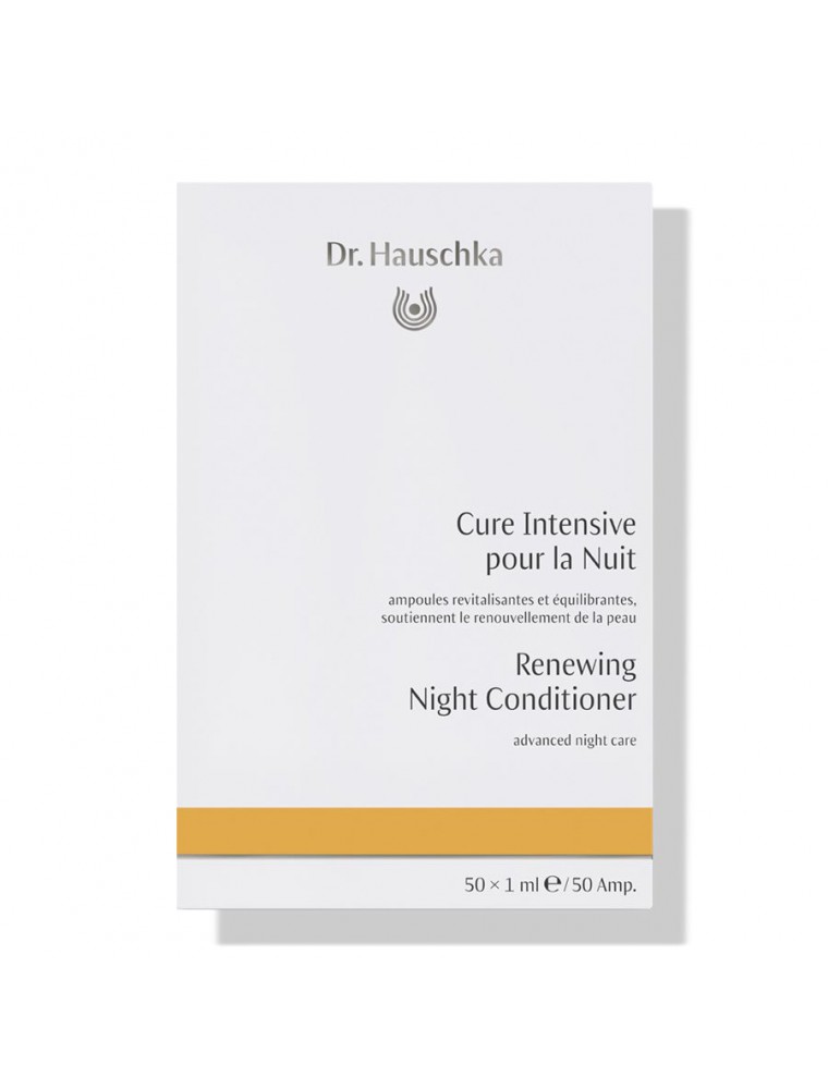 Image principale de la modale pour Cure Intensive pour la Nuit - Soin du visage 50 ampoules - Dr Hauschka