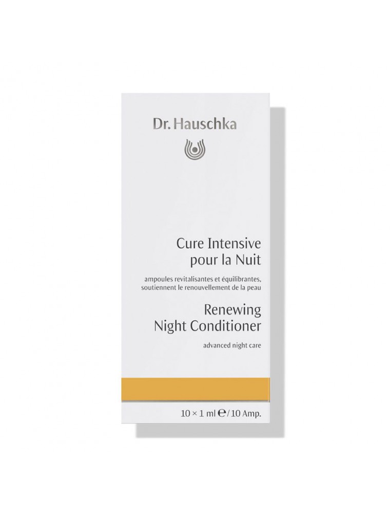 Image principale de la modale pour Cure Intensive pour la Nuit - Soin du visage 10 ampoules - Dr Hauschka