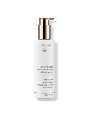 Image de Crème Douche Herbe des champs et Cardamome - Soin du corps 200 ml - Dr Hauschka via Poudre de Soie - Soin du visage et du corps 50 g - Dr Hauschka