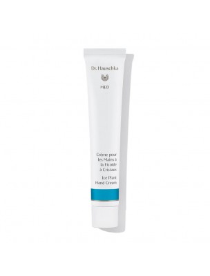 Image de Crème pour les mains à la Ficoïde à Cristaux - Soin des mains 50 ml - Dr Hauschka depuis Huile Sèche 100 ml - SkinHaptics