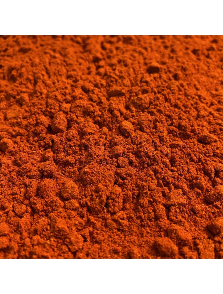 Image principale de la modale pour Paprika Doux Bio - Poudre 100g - Tisane de Capsicum annuum L.