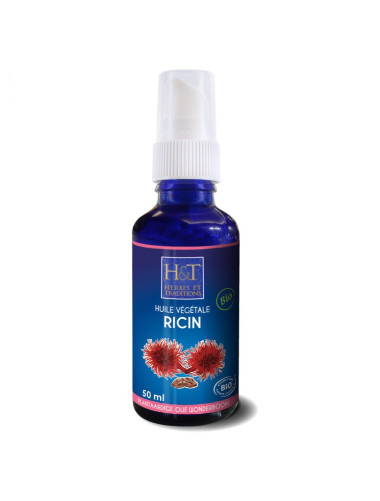 Image principale de la modale pour Ricin Bio - Huile végétale de Ricinus Communis 50 ml - Herbes et Traditions