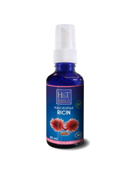 Image principale de Ricin Bio - Huile végétale de Ricinus Communis 50 ml - Herbes et Traditions
