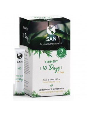 Image de Probiotics with 25 billion bacteria - Intestinal flora 10 sachets - San depuis Probiotics and ferments for digestion (2)