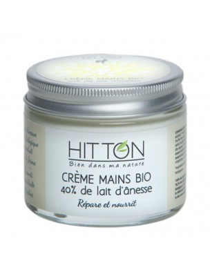 Image de Donkey Milk Hand Cream - Repairs and Nourishes 50 ml Hitton depuis Buy the products Hitton at the herbalist's shop Louis