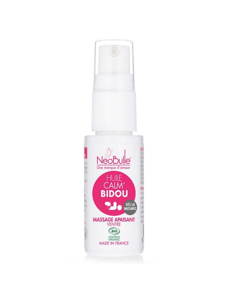 Calm'bidou Bio - Huile de Massage 20 ml - Néobulle Calm'bidou Bio - Huile de Massage 20 ml - Néobulle