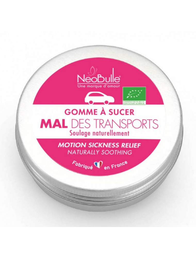 Mal des Transports Bio - Gommes à sucer 45 g - Néobulle Mal des Transports Bio - Gommes à sucer 45 g - Néobulle