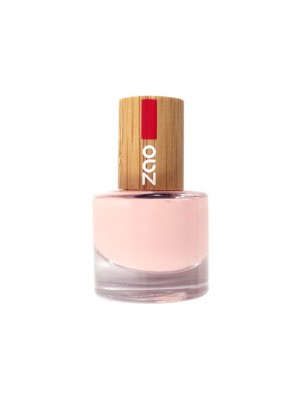 Image de French Manucure Bio - Soin des ongles 642 Beige 8 ml - Zao Make-up via Mini Lingettes Spécial Ongles - Coton et Bambou 6 lingettes lavables - Mademoiselle Papillonne