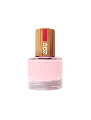 Image de Organic French Manicure - Nail Care 643 Pink 8 ml - Zao Make-up depuis Organic French manicure to respect your health and the environment