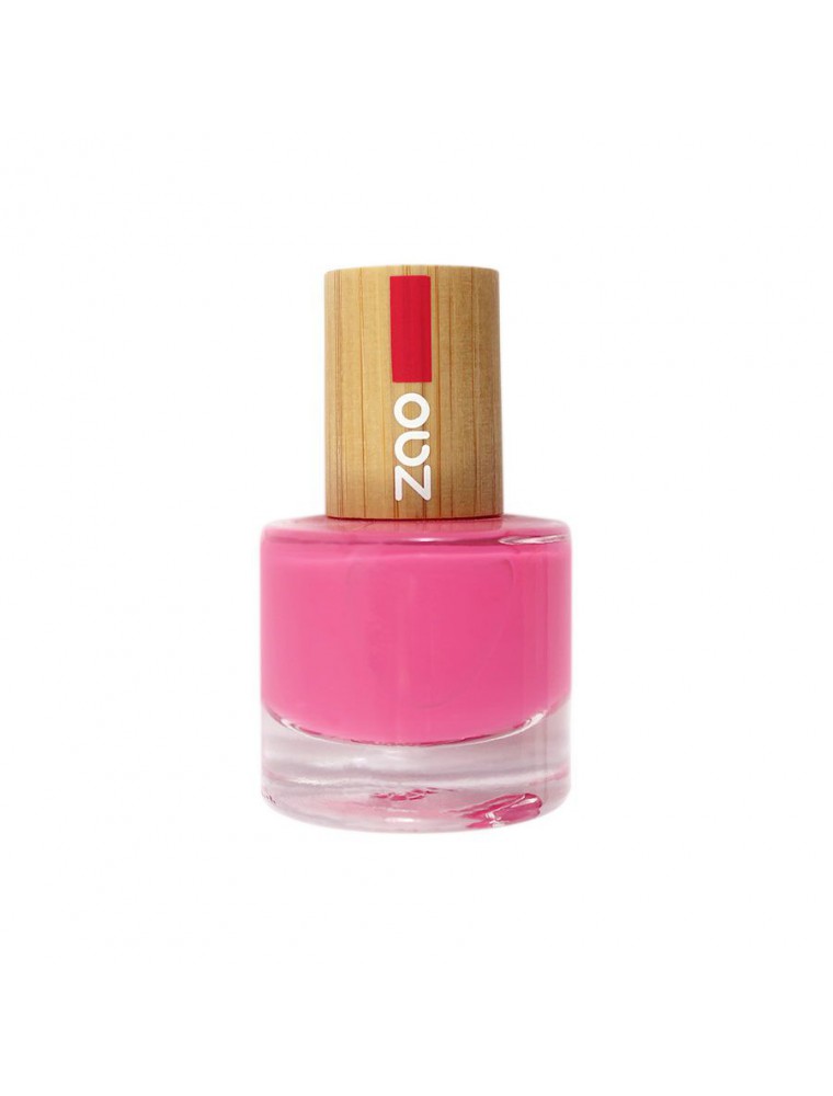 Image principale de la modale pour Vernis à ongles Bio - 657 Rose Fuschia 8 ml - Zao Make-up