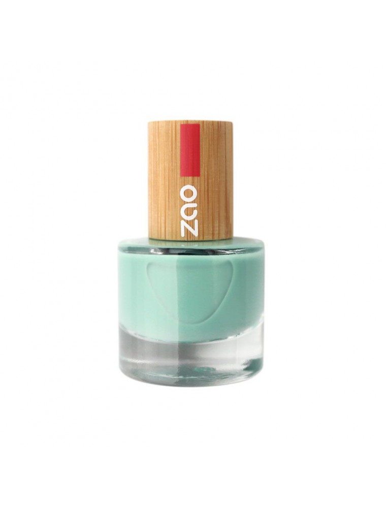 Image principale de la modale pour Vernis à ongles Bio - 660 Vert d'eau 8 ml - Zao Make-up